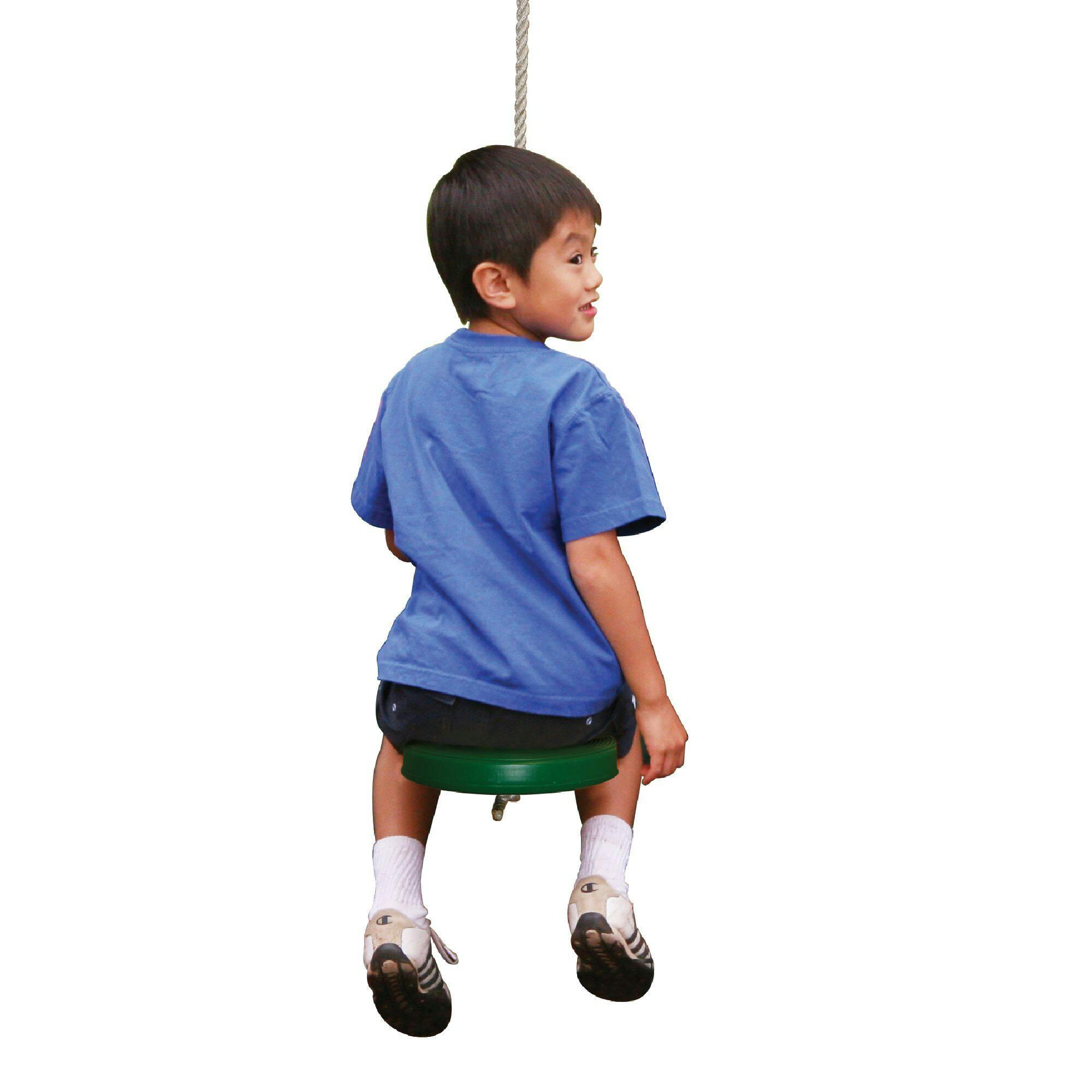 KidKraft Outdoor Portable Oval Disk/Disc Swing Seat/Stand, up to 110lbs, Kids Ages 3-10