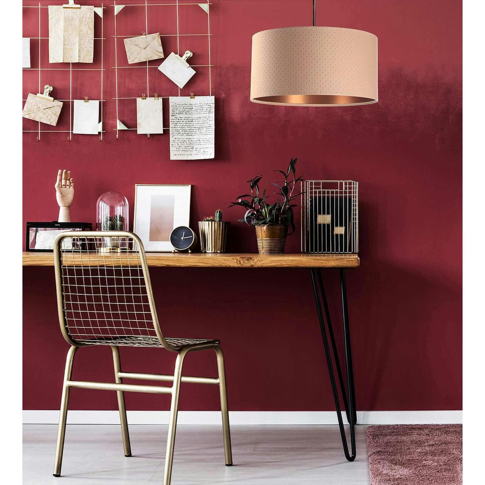 GLAM - Suspension Tissu Rose