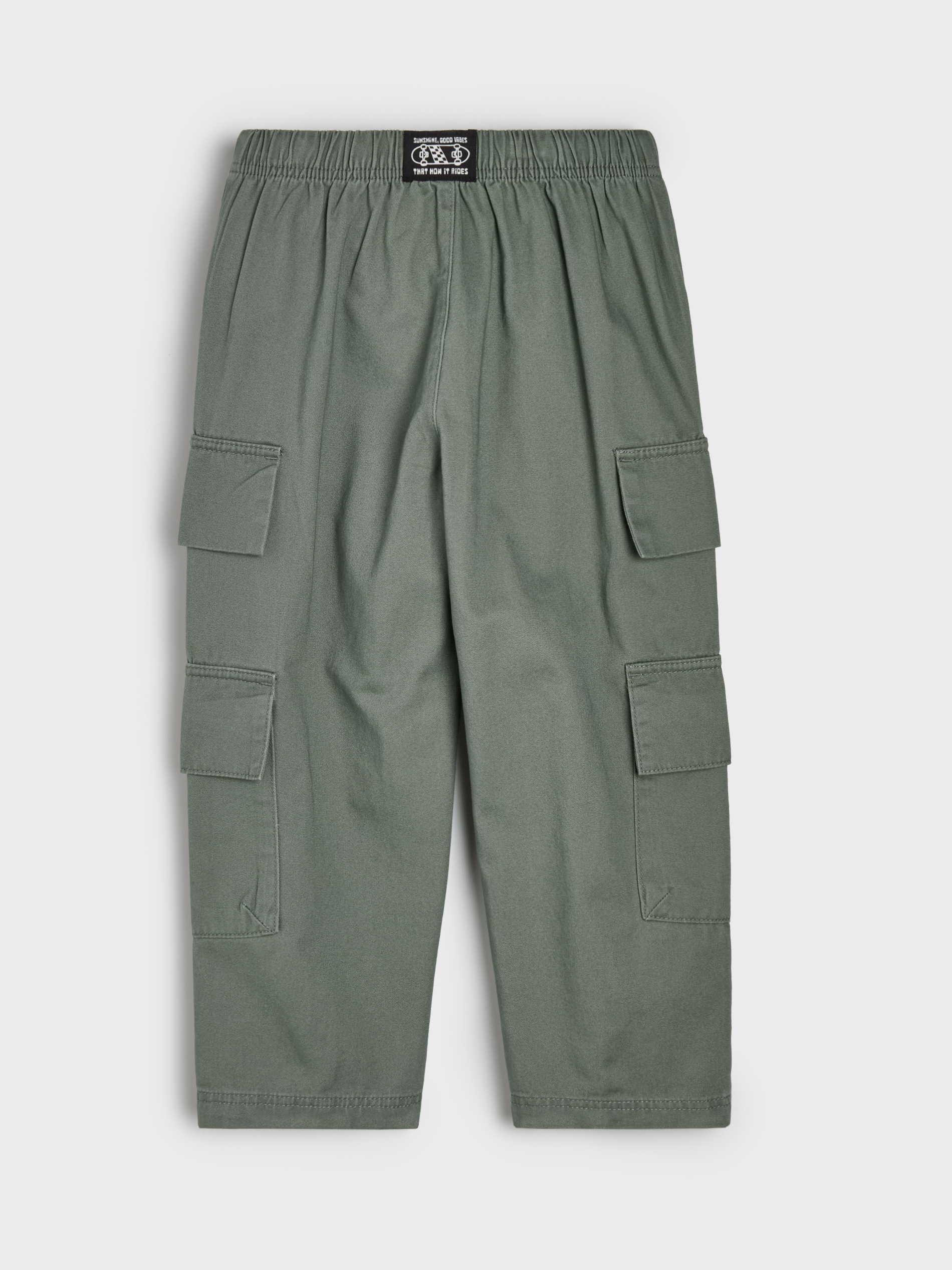 Luźne spodnie baggy cargo