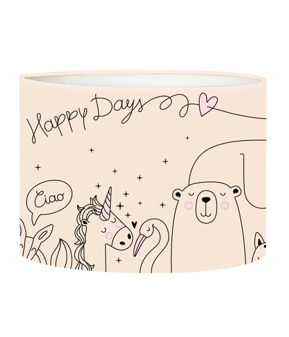 ENFANT - Abat-jour lampadaire enfant  Happydays nymphea D: 45 x H: 25