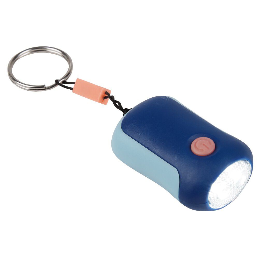 Lampe torche dynamo porte-clé (3 modèles)