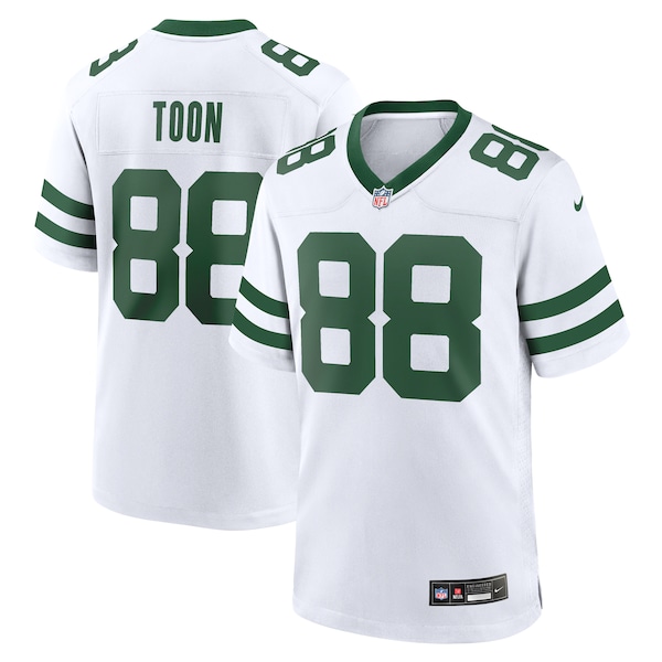Al Toon New York Jets Nike Legacy Retired Player Game Jersey - White/Green