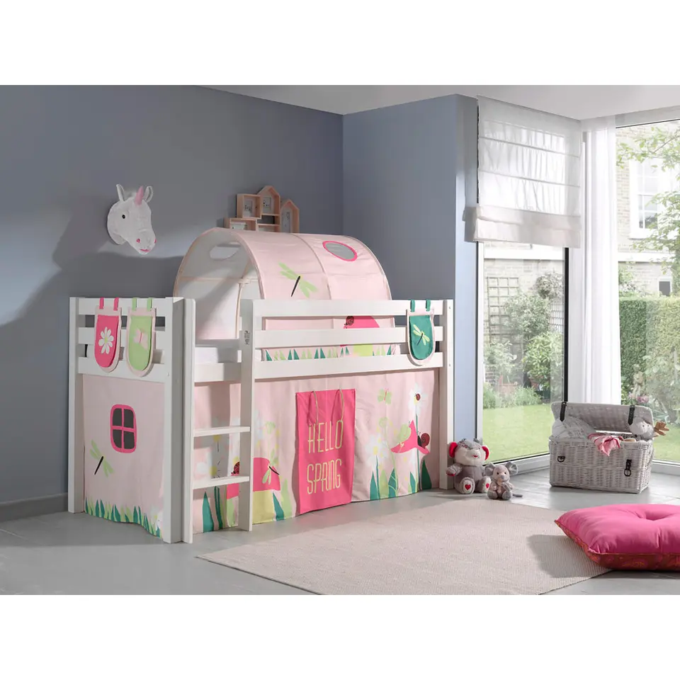 Vipack 3 zakjes Spring - roze - 51,5x30x3 cm