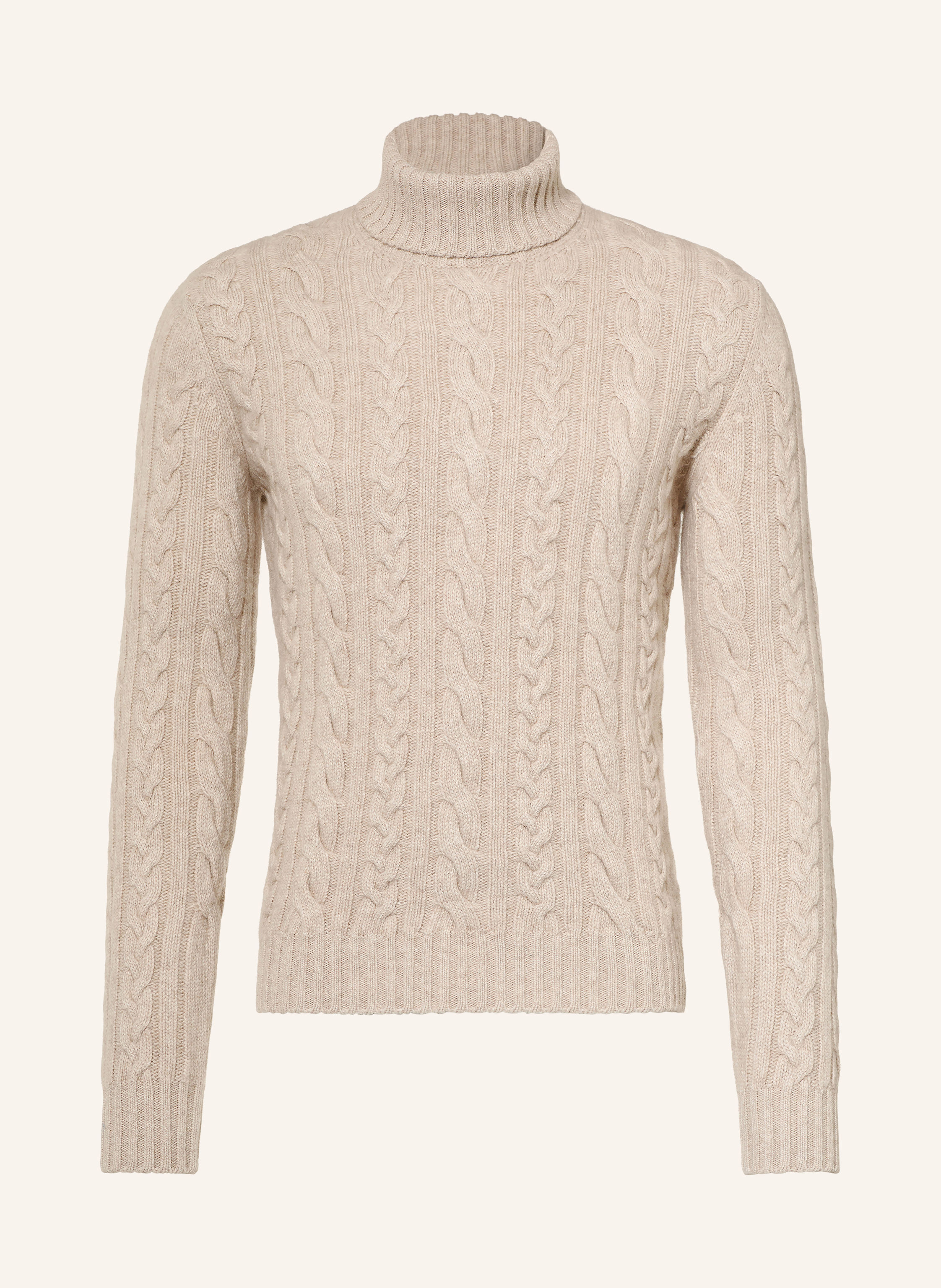 FEDELI Rollkragenpullover mit Cashmere
