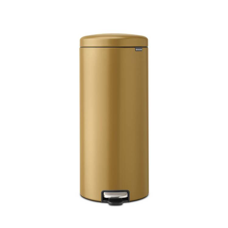 Brabantia 30 Litre New Icon Pedal Bin - Gold