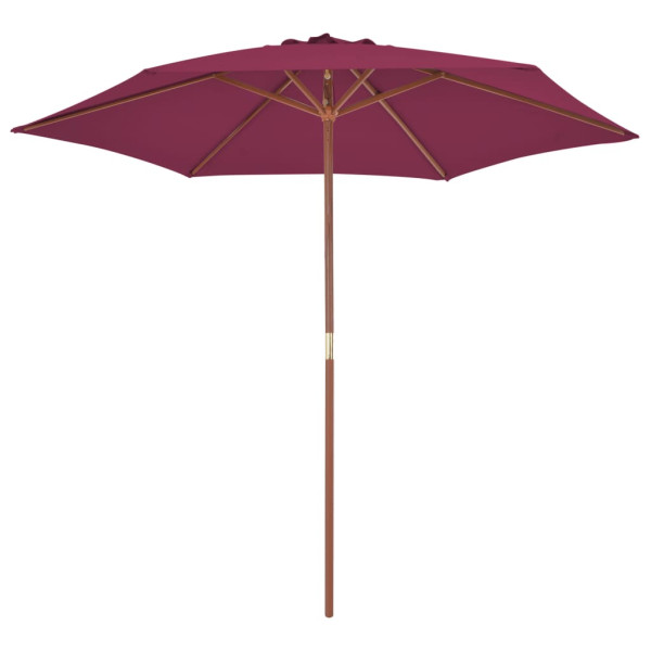Parasol ogrodowy CzerwonyvidaXL