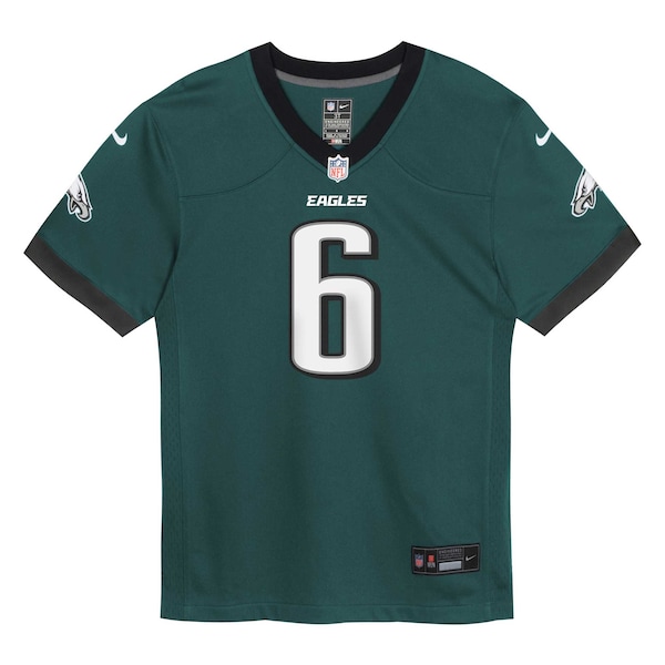 DeVonta Smith Philadelphia Eagles Nike Preschool Game Jersey - Midnight Green