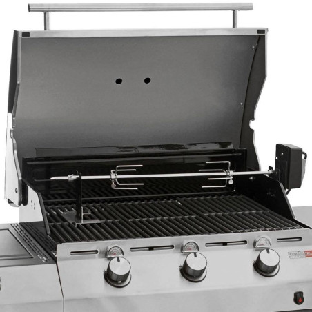 Rôtissoire barbecue gaz Universelle avec moteur   pied - Char-Broil