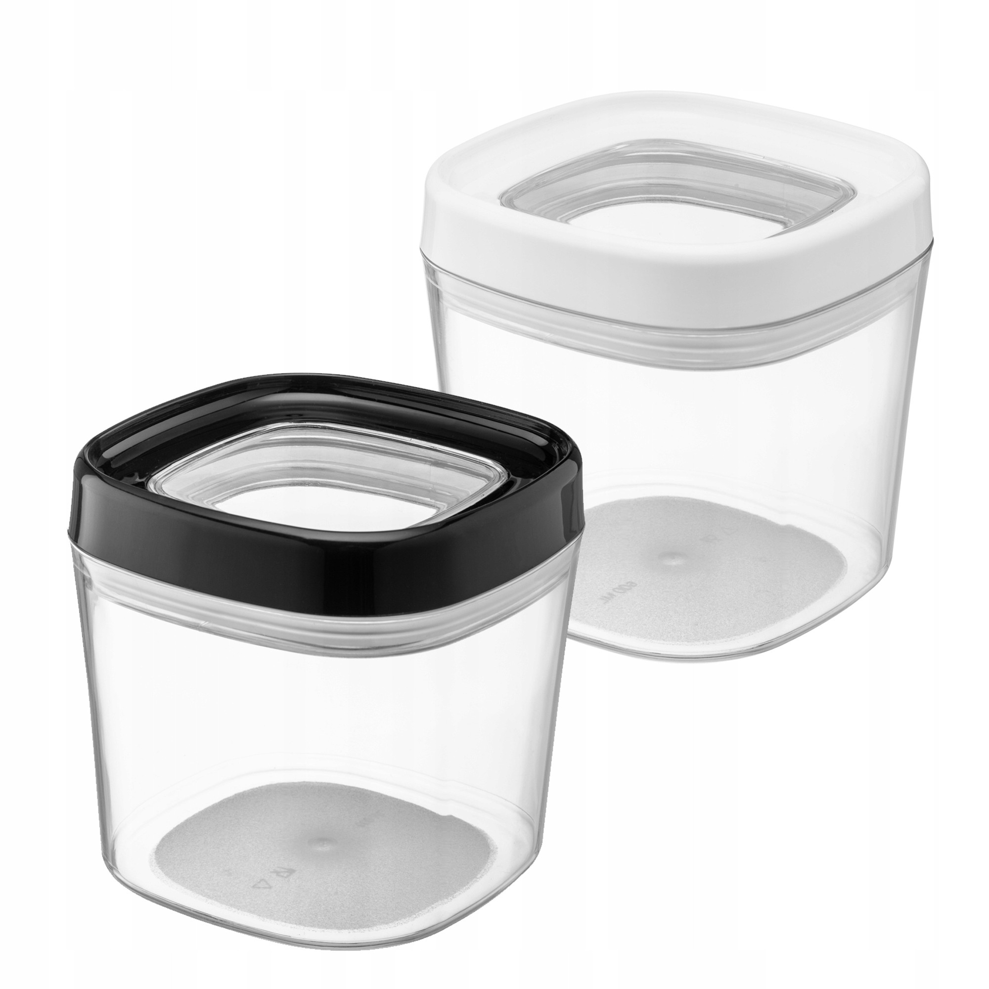Kadax 2x Pojemnik Na Żywność 600ml Sypkie Makaron
