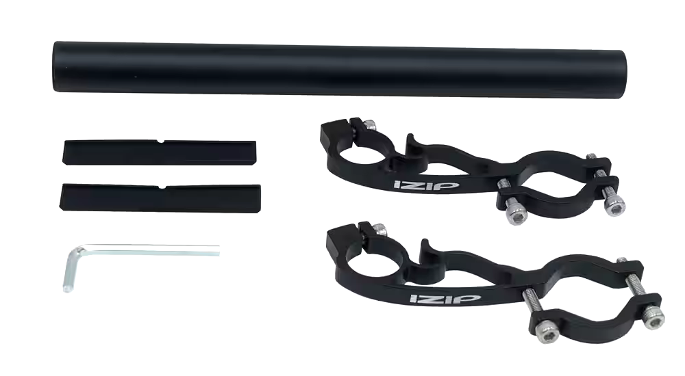 iZip Bicycle Handlebar Extender, Aluminium, Black