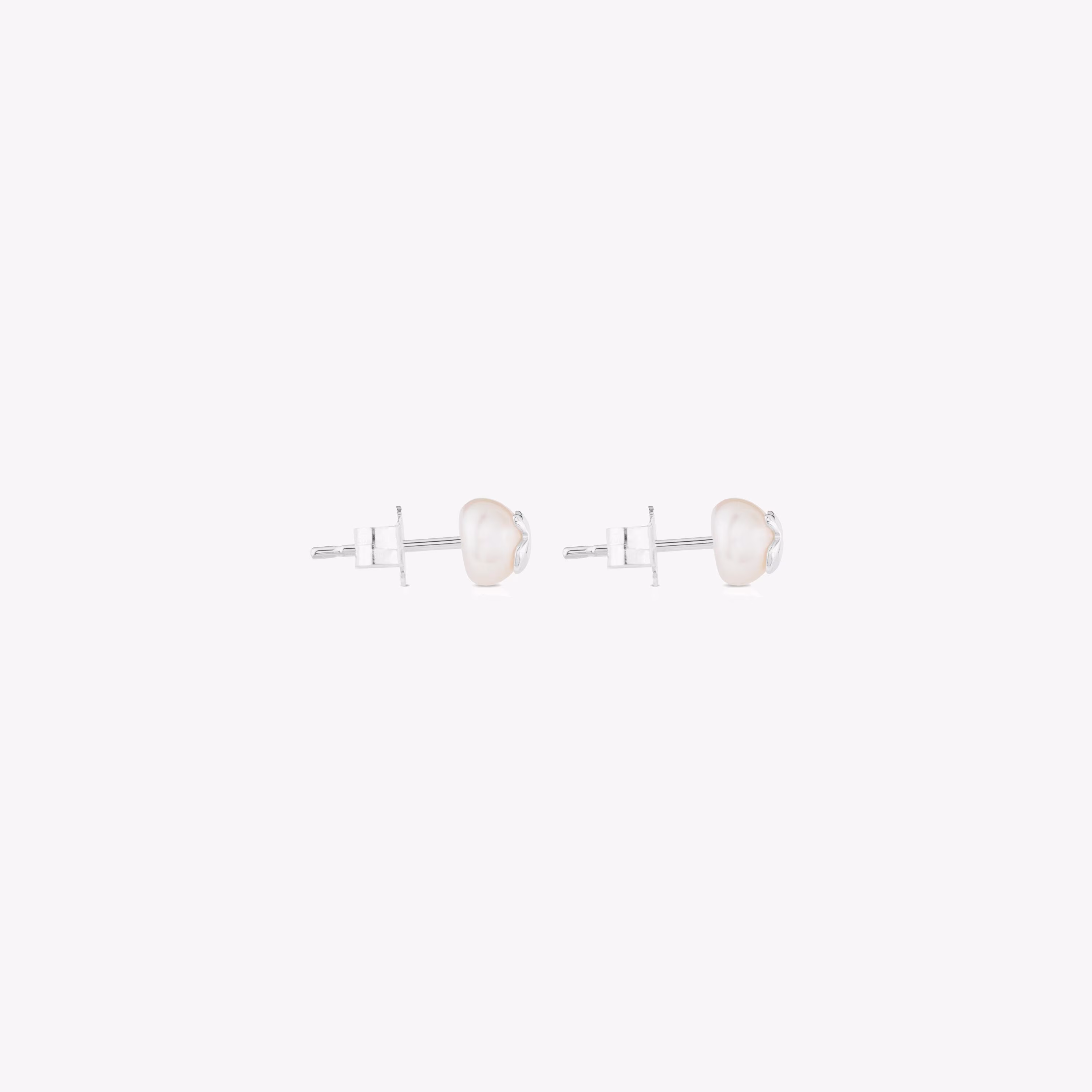 Pendientes de plata y perlas cultivadas Icon Pearl
