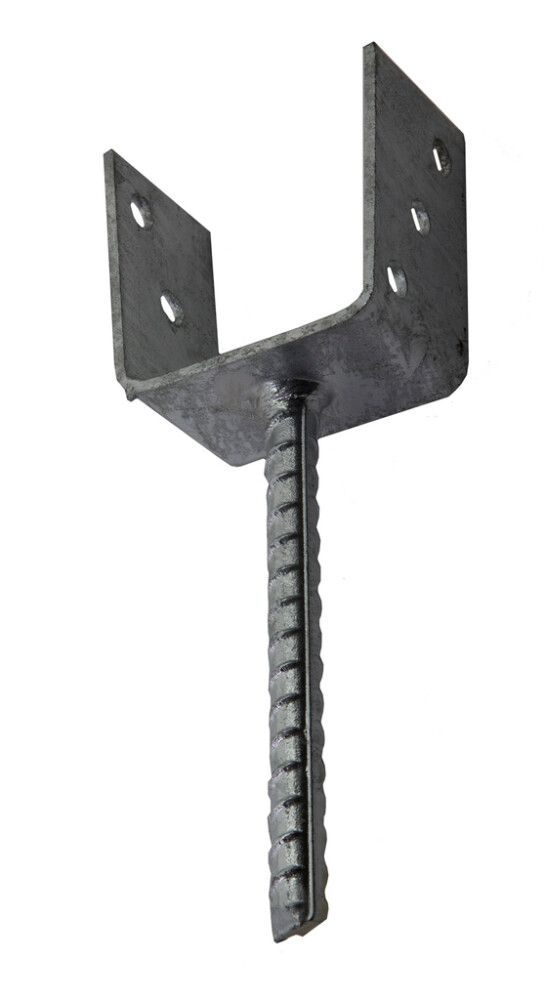 STOLPESKO STABILIT U-FORMET 71X50X80MM GRÅ