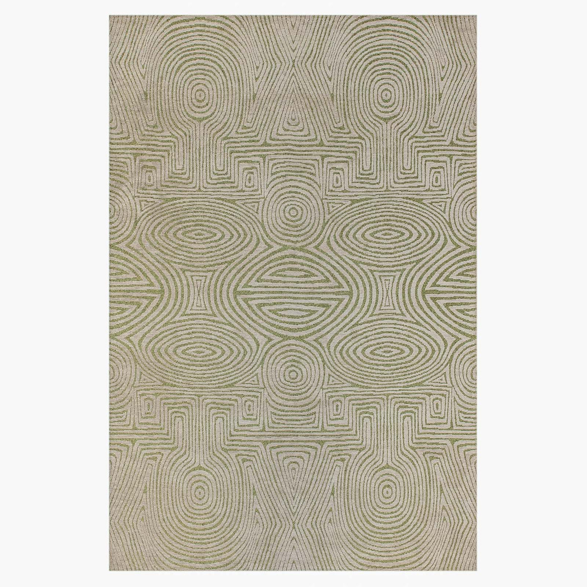 Lola&Moi vloerkleed Green Beach - groen - 200x280cm