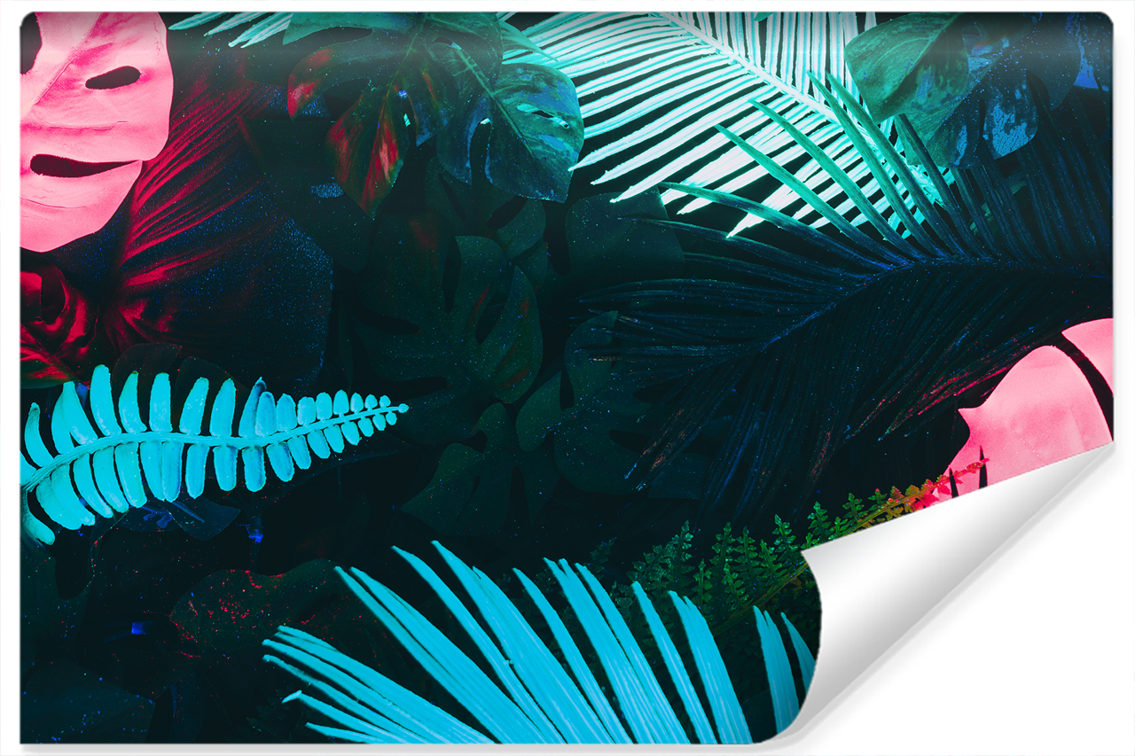 Fototapeta Kolorowe ROŚLINY Urban Jungle 90x60cm