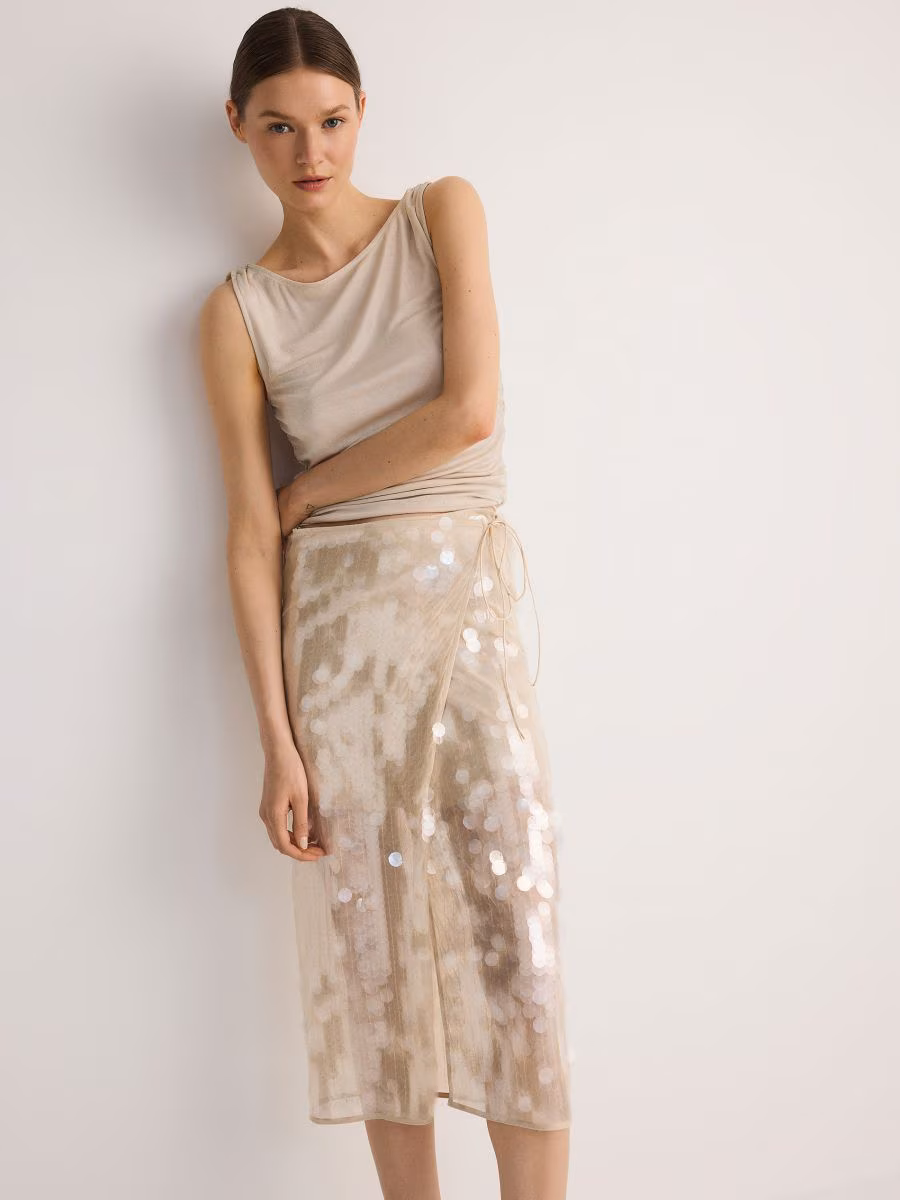 Sequin Skirt