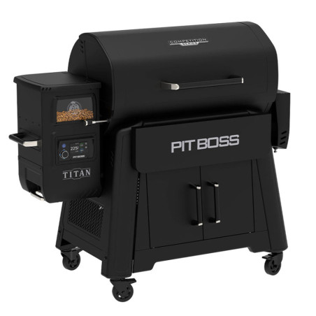 Pack barbecue à pellets Titan Competition Series   housse - Pit Boss