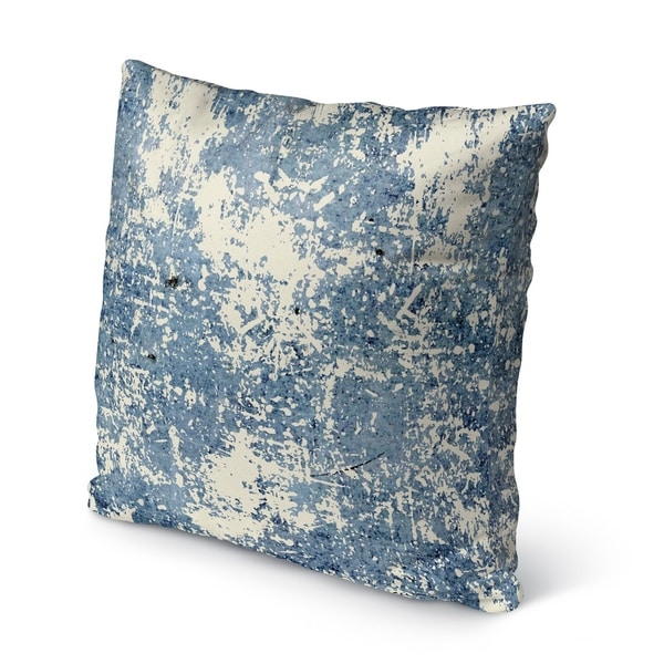 Kavka Designs blue parma outdoor pillow with insert