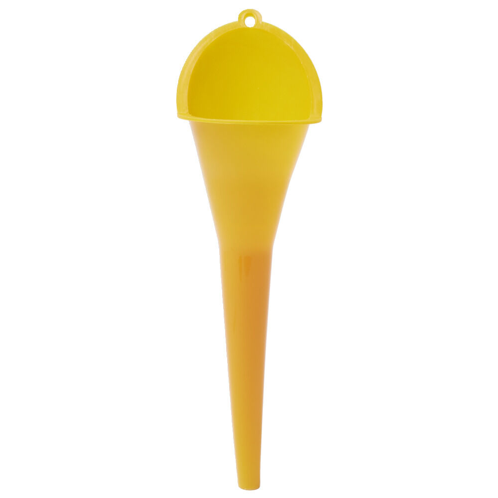Entonnoir long en plastique orange 29x10xH8cm