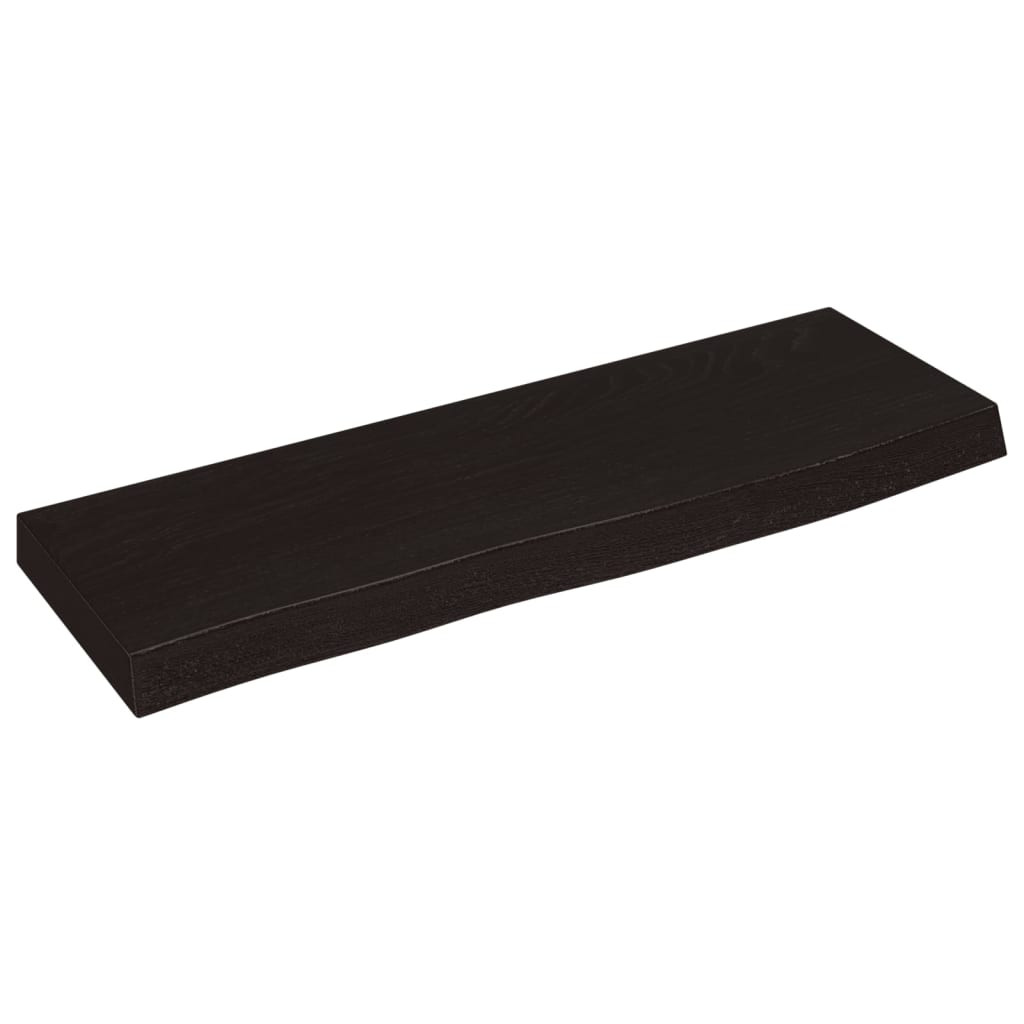 VidaXL Półka ciemnobrązowa 60x20x4 cm
