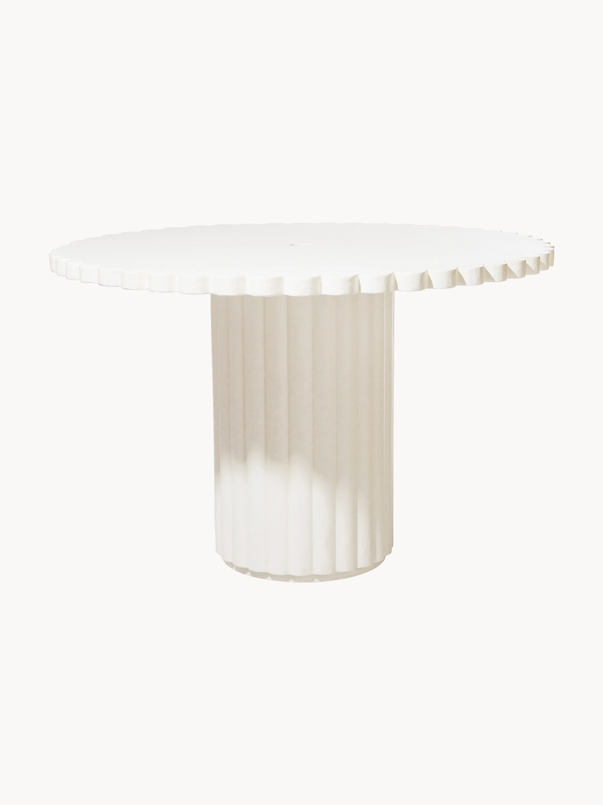 Runder Outdoor-Esstisch Daisy, Ø 117 cm