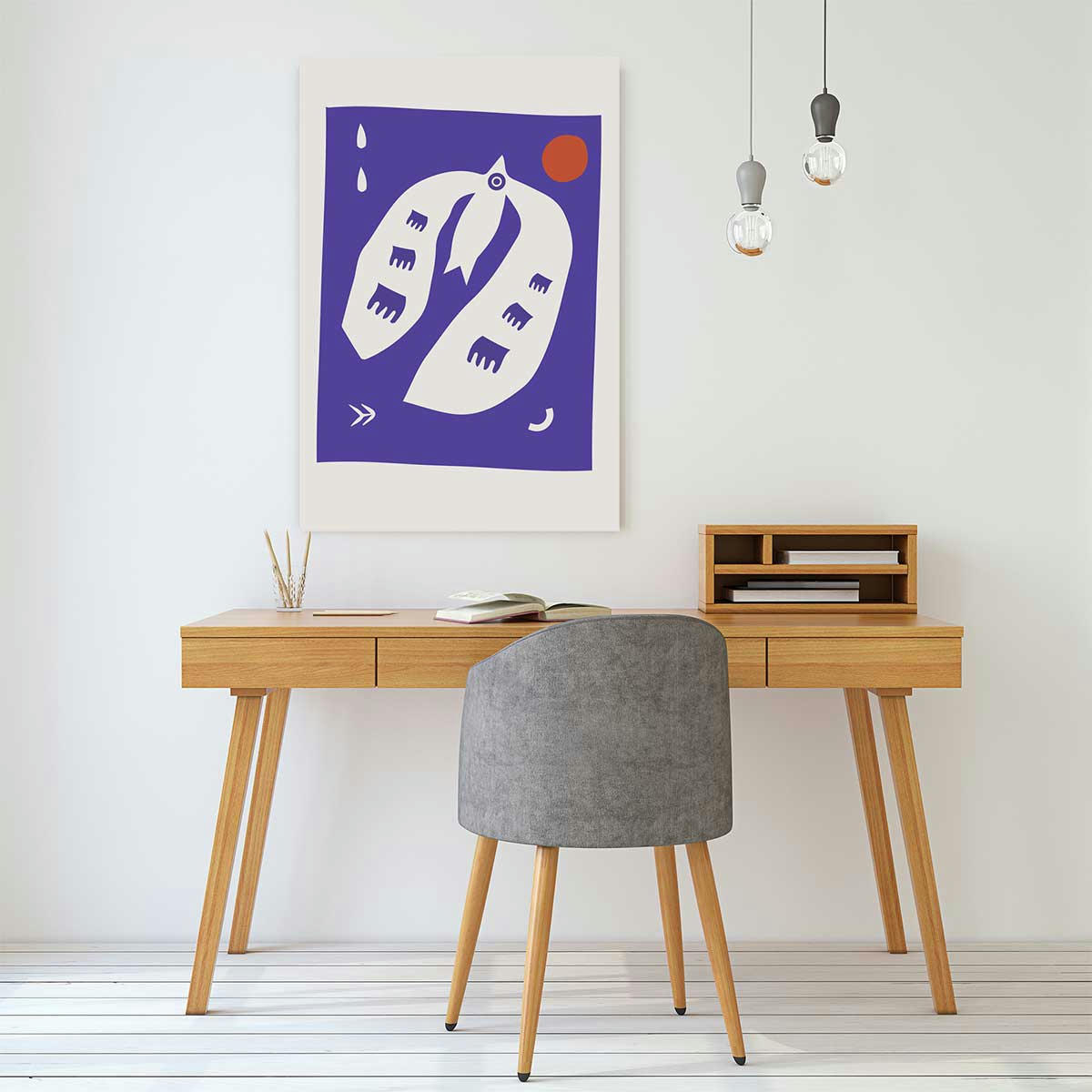 - Tableau flying bird Tableau plexiglas 80x120cm