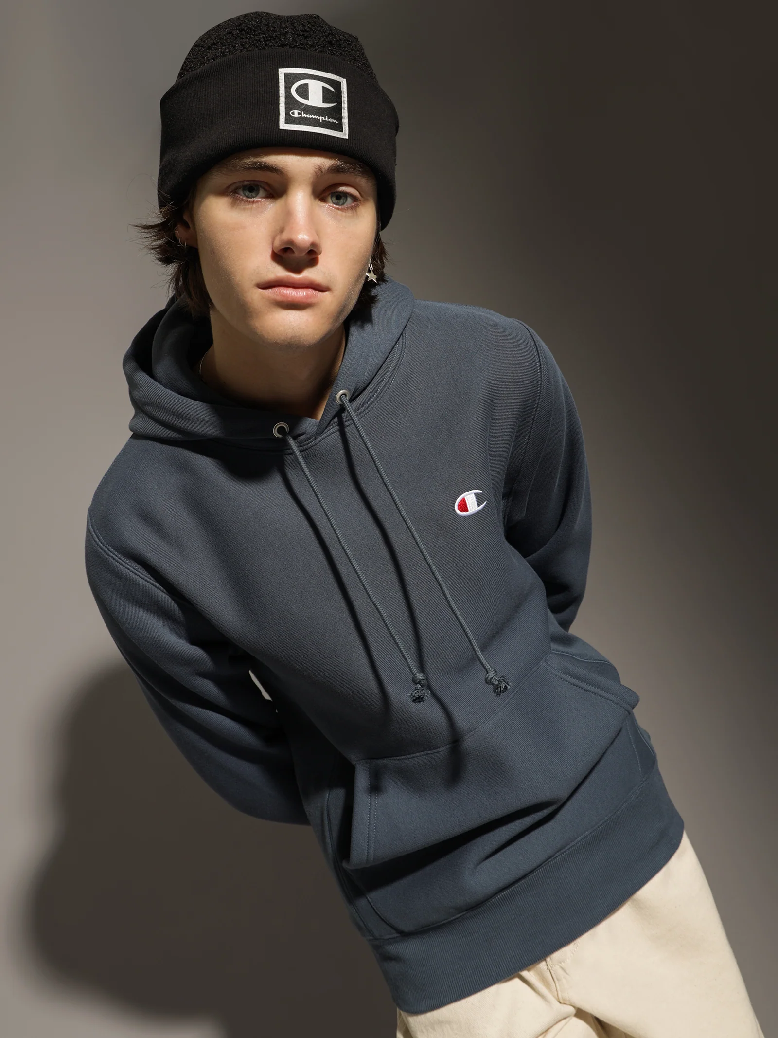 Reverse Weave Hoodie