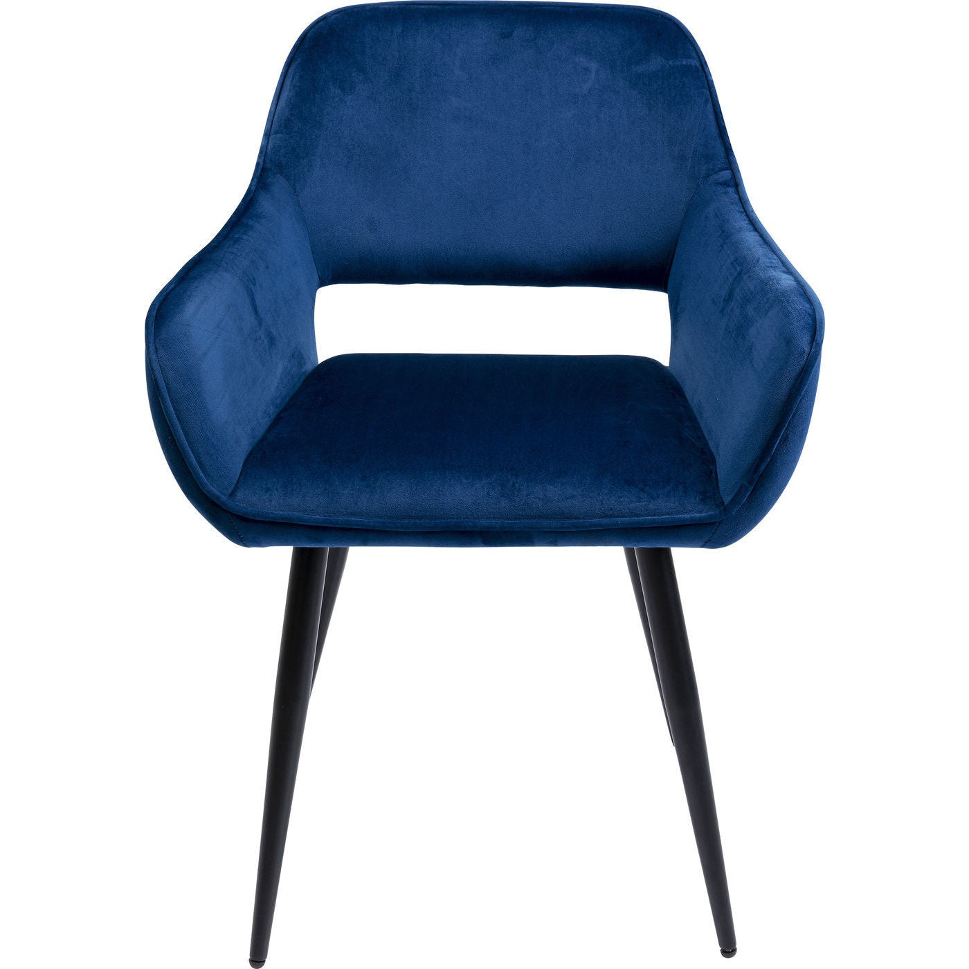 Kare Design Stoel met armleuningen San Francisco blauw