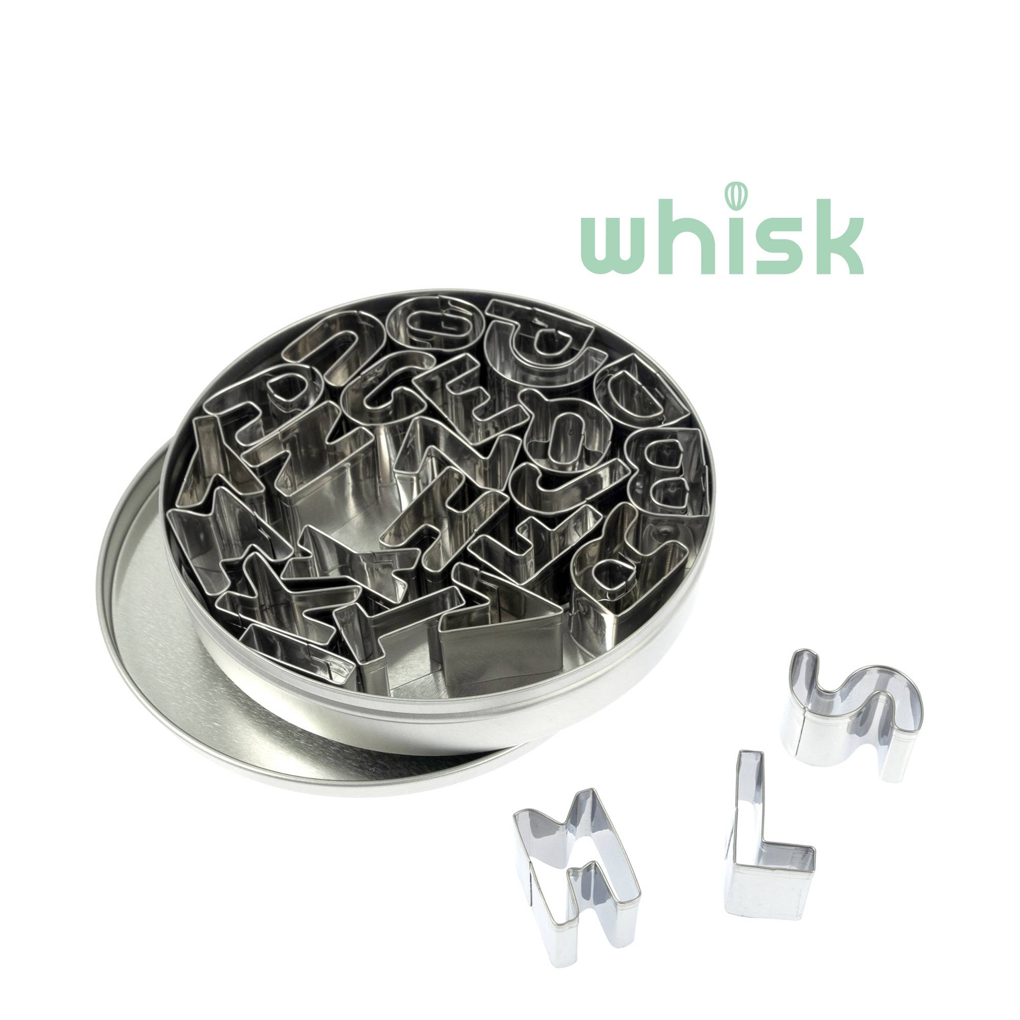 Whisk Alphabet Cutters 26 Pieces