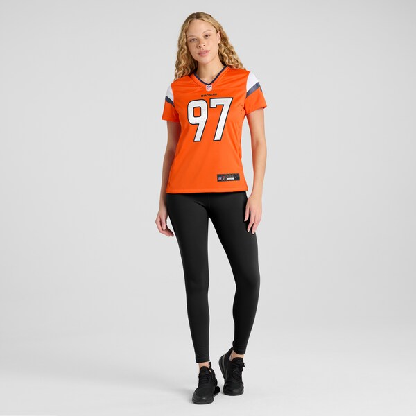 Malcolm Roach Denver Broncos Nike Women's Team Game Jersey -  Orange