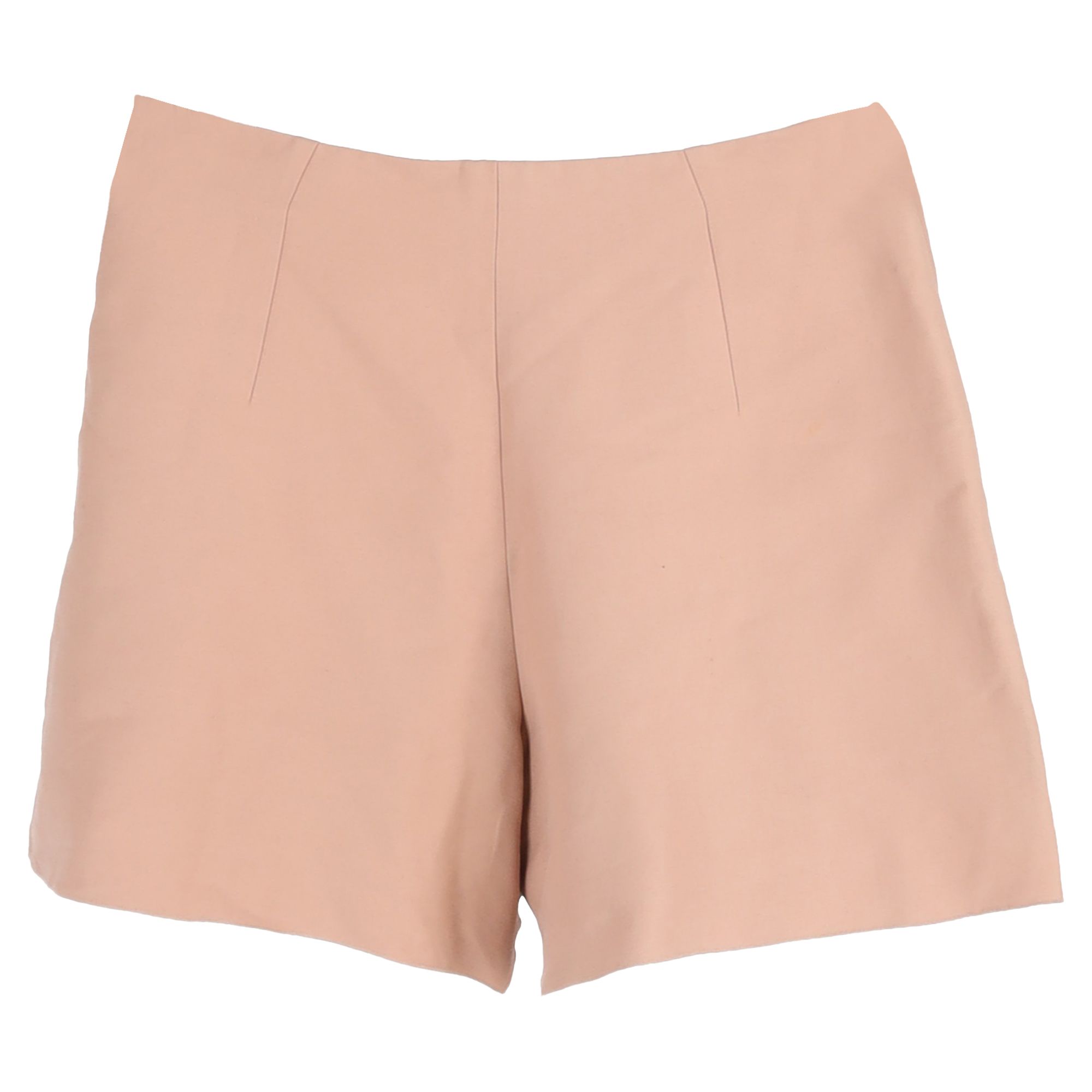Lanvin Preloved Shorts in Nude Cotton