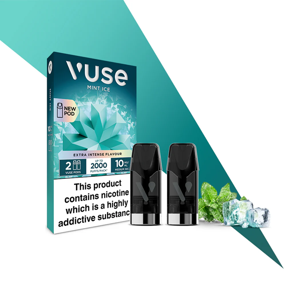Vuse Intense Flavour Pods Mint Ice 2PK - 10mg