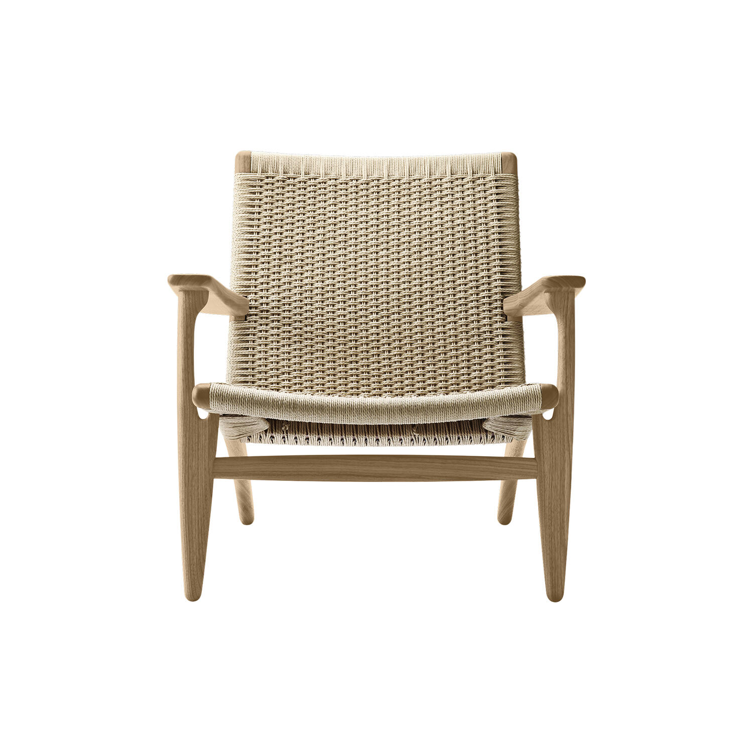 CH25 loungestol, olieret eg/natur