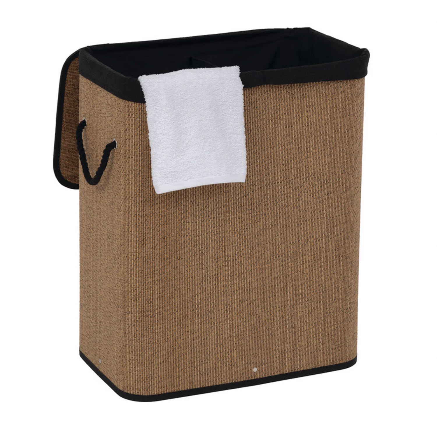 Cesta portabiancheria 52x32x63 cm Stemy