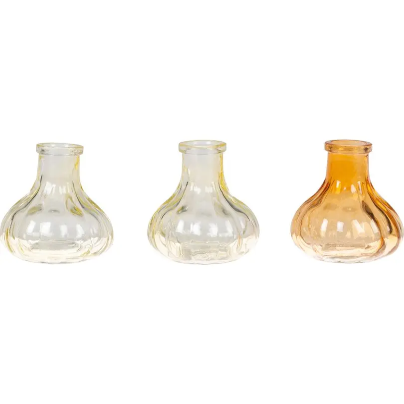 Vase 3er-Set Stripes
