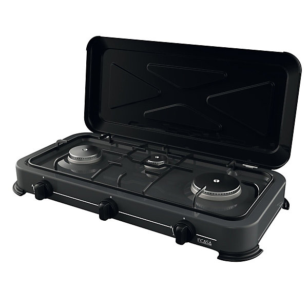 PACKRéchaud à gaz d'extérieur 3 feux   Sacoche de transport - Camping INCASA