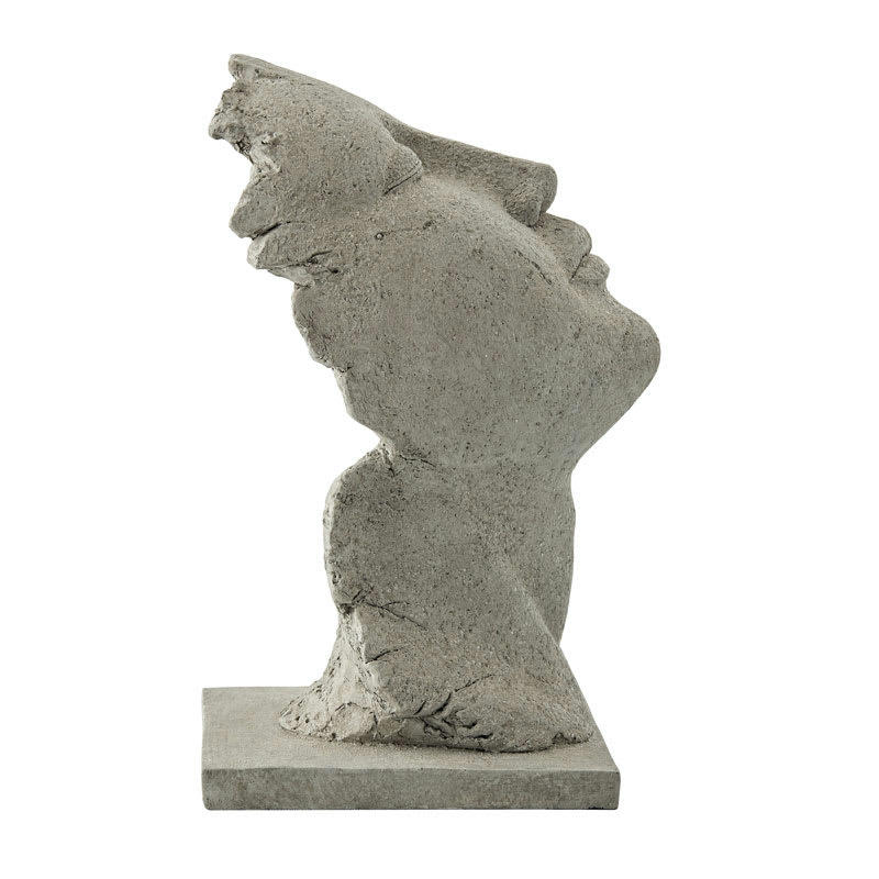 - Statue en polyrésine grise H20