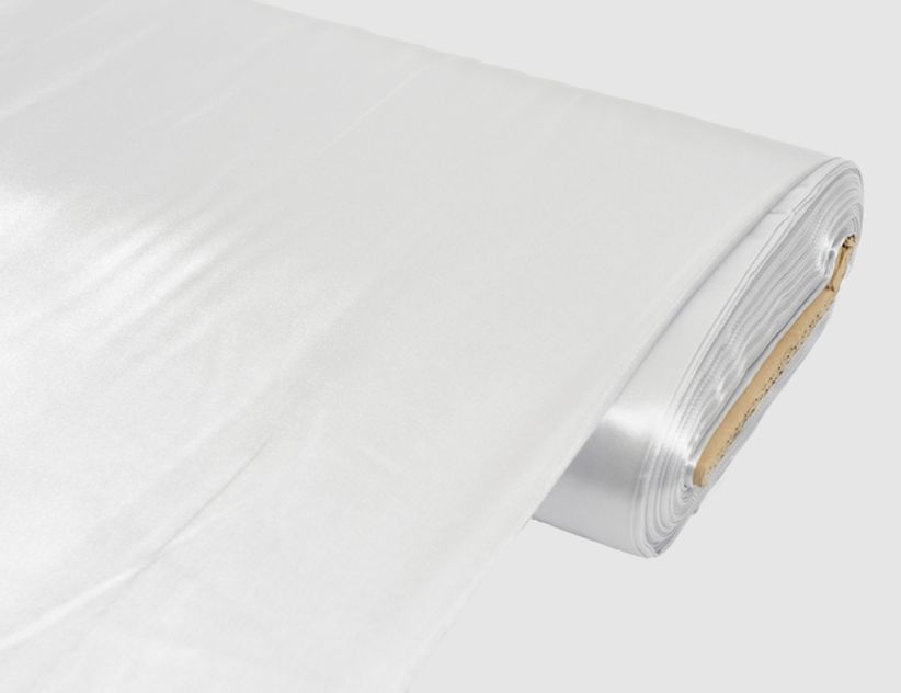 Dekostoff Satin silber