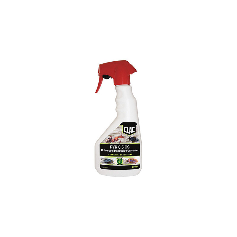 Spray insecticide contre les insectes rampants et volants 0,5 L