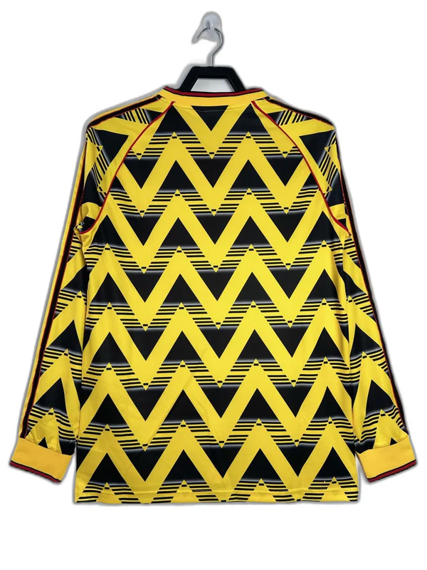 Arsenal 91/93 II Away Jersey - Long Sleeve Retro Version
