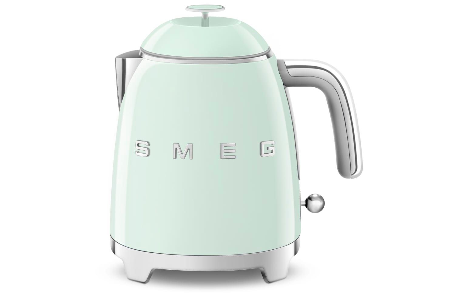 Smeg Kettle & Toaster Set, Retro, 0.7L, 2 Slice, 1400W Stainless Steel in Green