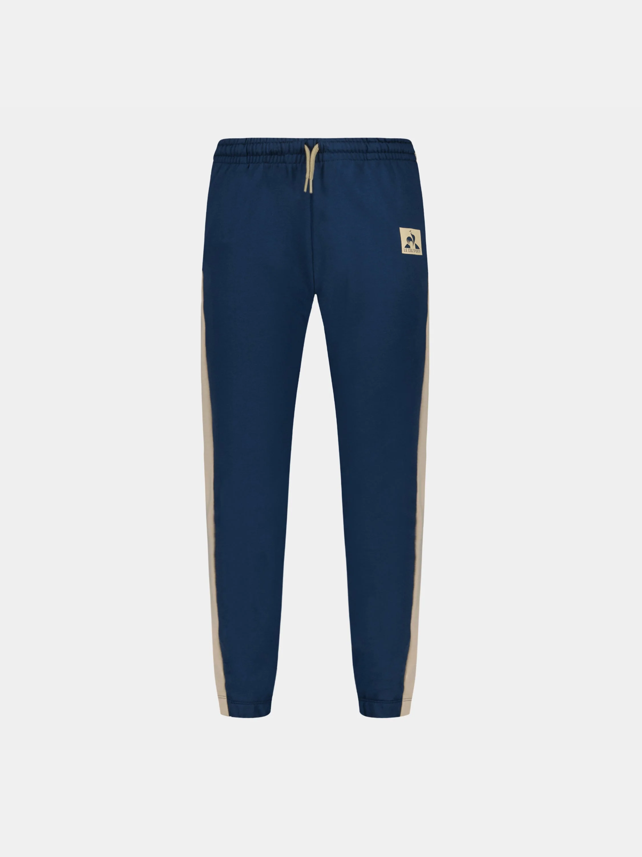 Pantalon en molleton léger et bandes côtés contrastées