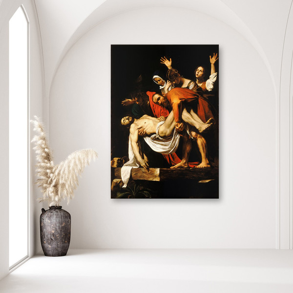 Feeby Obraz Zdjęcie z Krzyża Caravaggio 40x60