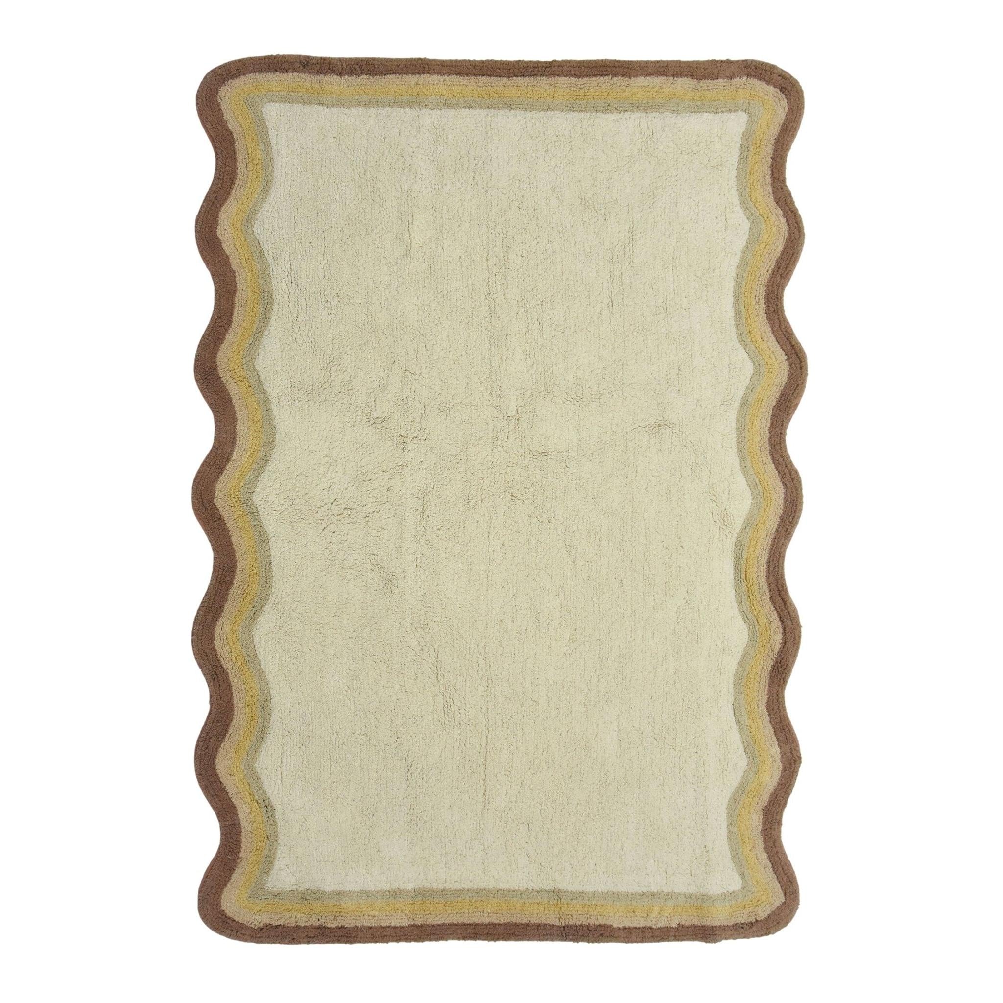 AFK Living vloerkleed Biscuit - handgemaakt - Katoen - 120 x 170 cm