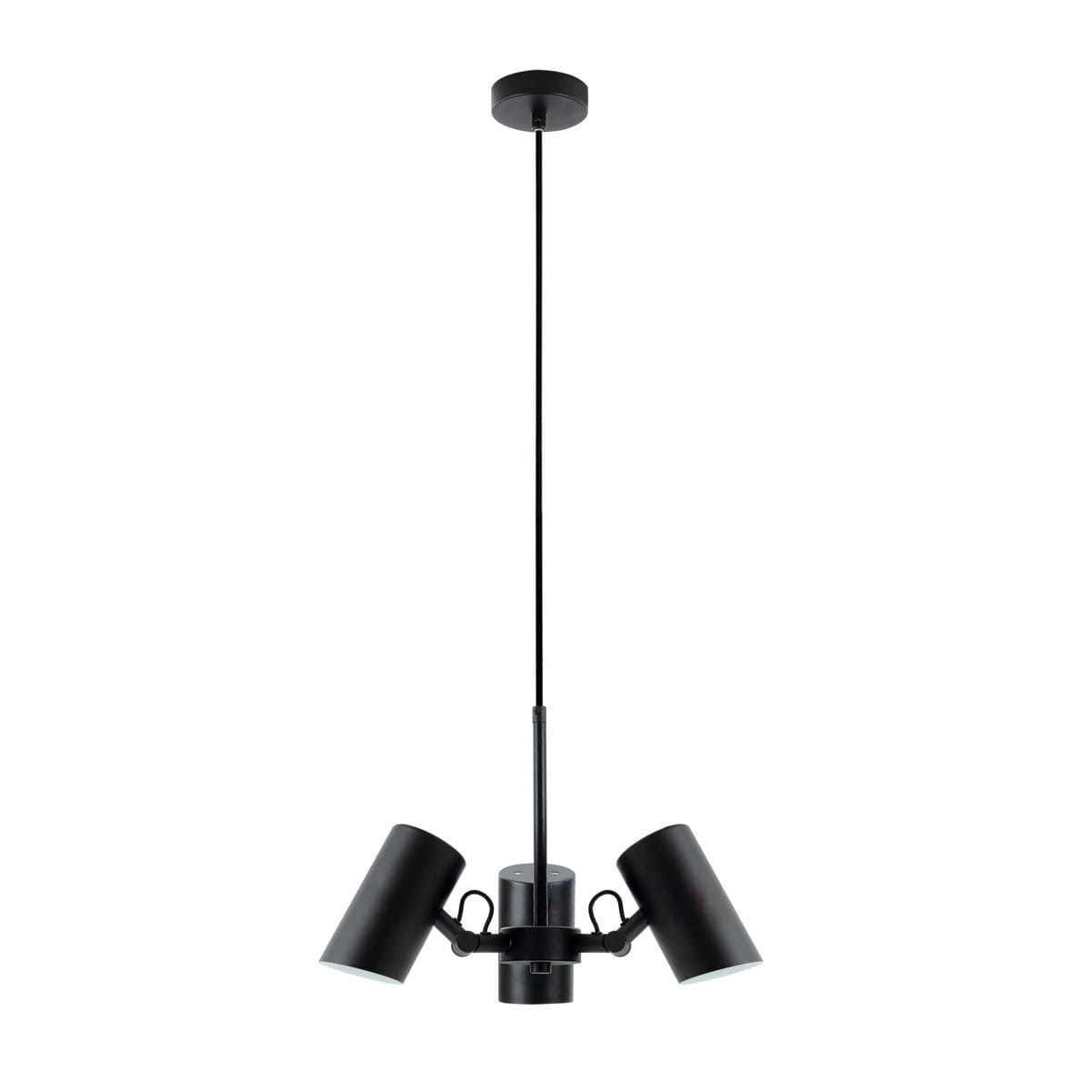 Lampa wisząca czarna AGZAR 3xE14x5W wym: 178x40x40 cm Kanlux