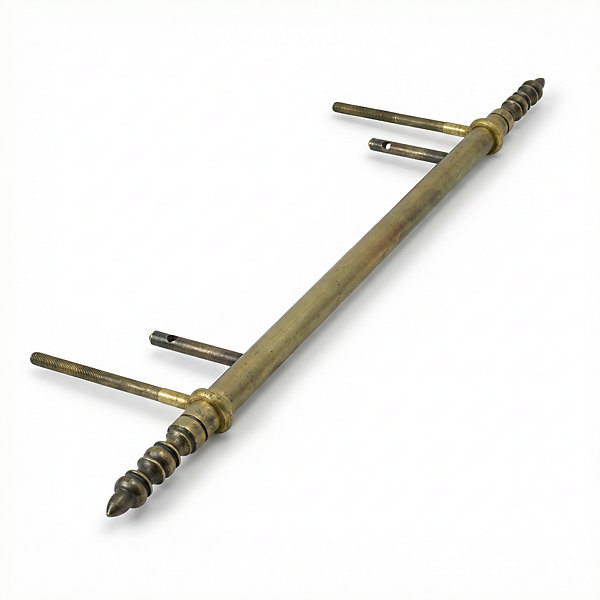 Fiche à lacets à goujon Diall vieux laiton h.648 mm