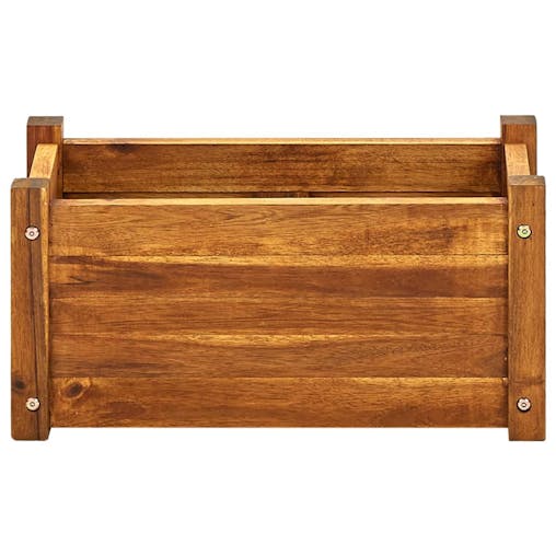 NNEVL Garden Raised Bed Acacia Wood 50x25x25 cm