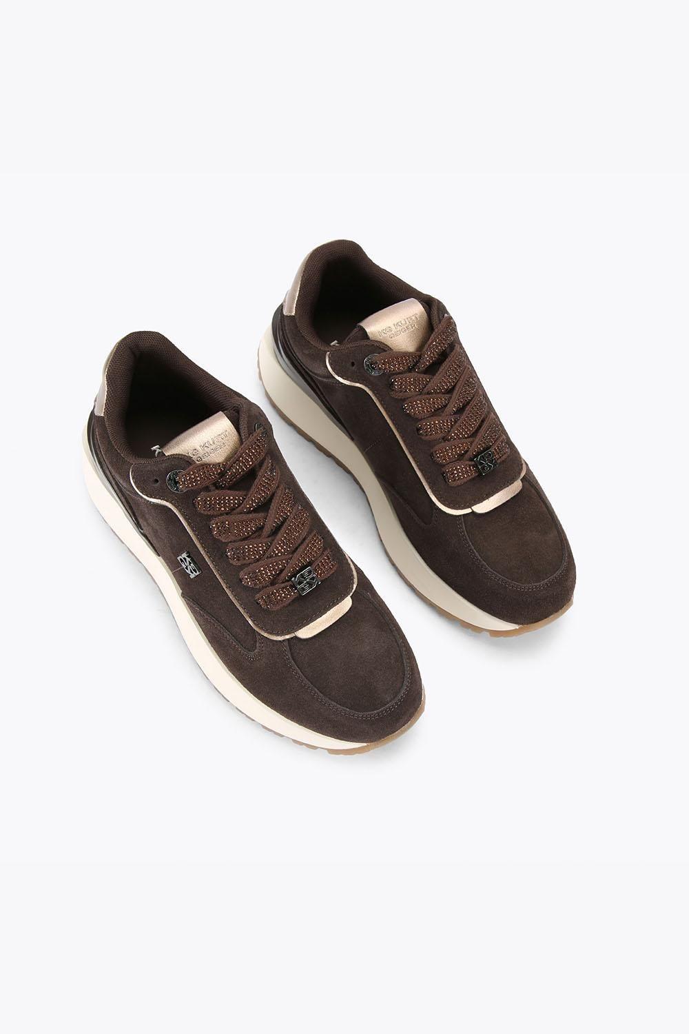 KG Kurt Geiger Louisa2' Suede Trainers