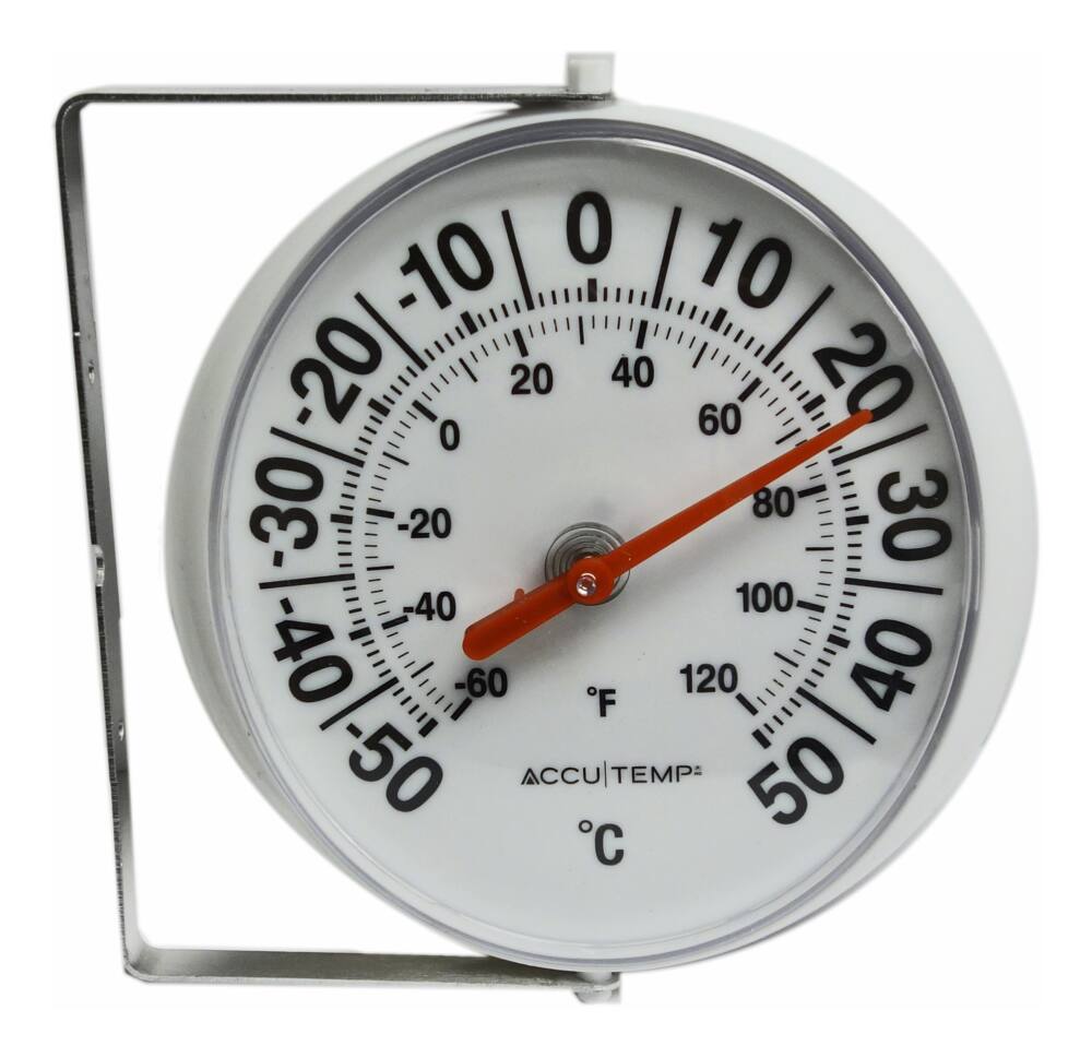 Accutemp Analog Thermometer, Outdoor/Indoor