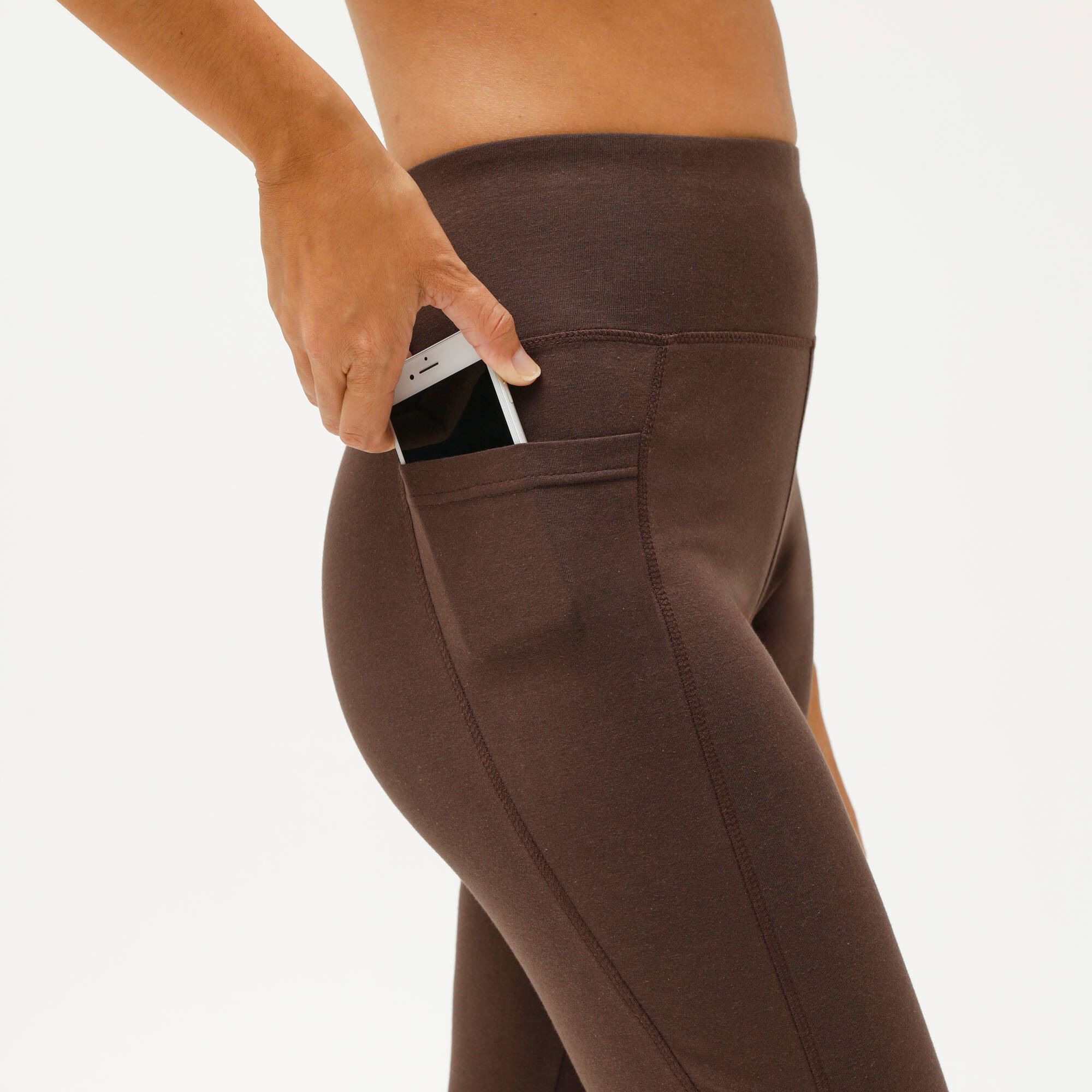 Legging bootcut, taille haute