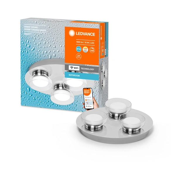 Wand-/Deckenleuchte »SMART  WIFI ORBIS WALL ROUND«, LED, inkl. Leuchtmittel, 3000-6500 K